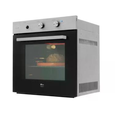 Imagem de Forno a Gás de Embutir Fischer Infinity 78L com Grill, Inox, 110V