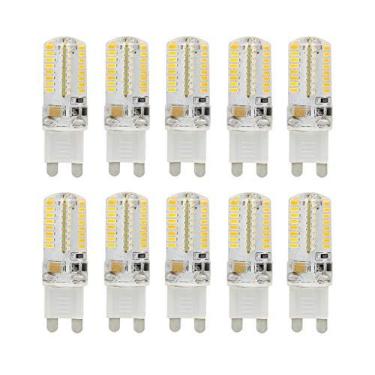 Imagem de K JINGKELAI Lâmpadas Led G9 3W (Equivalente A 25W De Halogênio) Lâmpada Silicone Tipo Milho Para Iluminação Residencial, Ventilador Teto, Lustres, Ca 110V, Base Bi-Pino, Branco Quente 3000K, 64 3014