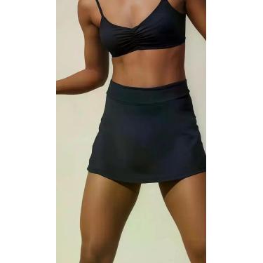 Imagem de Shorts-saia Fitness Bolso Beach Tennis Academia Ginástica - Congratula