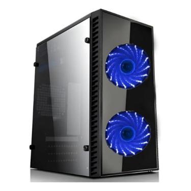 Imagem de GABINETE MICRO ATX XWAY 01146 PRETO LATERAL ACRILICO USB 3.0 Cor:Preto