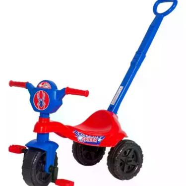Imagem de Carrinho de passeio/Pedal infantil Kemotoca Spider c/Haste