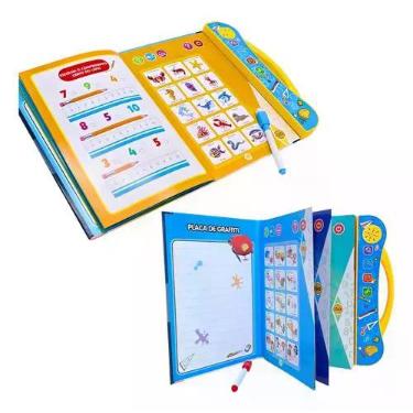 Imagem de Livro Educativo Bilíngue Português e Inglês Interativo com Sons - Bell