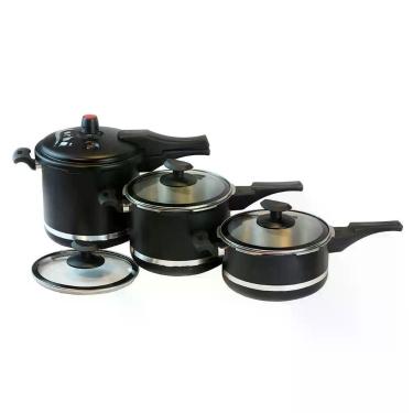 Imagem de Kit de Panela de Pressão de Fazer Patinho Conjunto de Panelas Moderna
