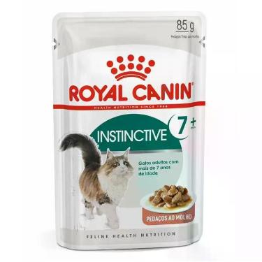Imagem de Sachê Royal Canin Feline Instinctive Gatos Com Idade 7+ 85G