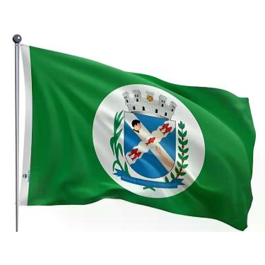 Imagem de Bandeira do Município de Piracicaba Dupla Face Estampada Tamanho 90x12