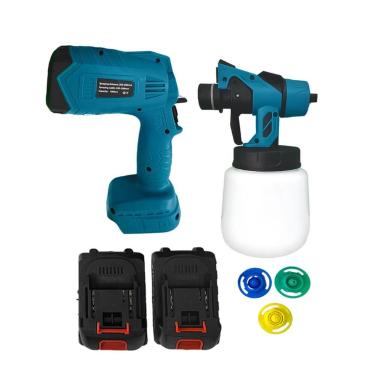 Imagem de Pistola de Pintura e Pulverizadora Portátil 21V a bateria recarregavel
