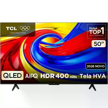 Imagem de Smart TV TCL 50P7L 50 Polegadas 4K Ultra HD QLED Preto Google TV Bivolt