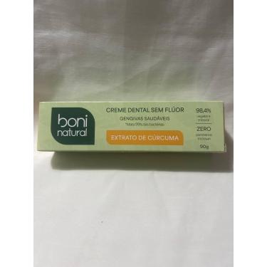 Imagem de Vême dental Boni natural extrato de cúrcuma sem flúor 90 g