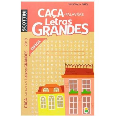 Imagem de Livro de Atividades CAÇA-PALAVRAS Dific.n 2019 32P PCT.C/10 - Todolivr