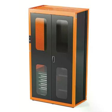 Imagem de Armário Smart System Com Visores Para Ferramentas Com 2 Portas E 5 Gavetas Tramontina Pro Laranja Tramontina