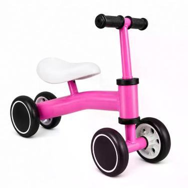 Imagem de Bicicleta Infantil De Equilíbrio Sem Pedal Azul Rosa Bebê 12 Meses - D