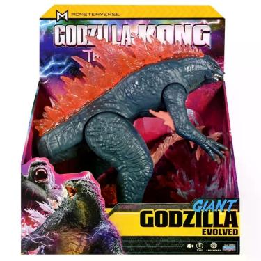 Imagem de Boneco Gigante Godzilla 3555 Articulado Altamente Detalhado 28CM Plástico Sunny Brinquedos