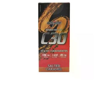 Imagem de Vo2 Energy Gel C30 (10 Sachês 45g c/ Cafeína) - Sabor: Salted Caramel 