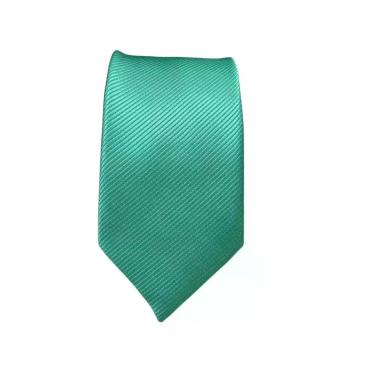 Imagem de Gravata Premium Verde Tiffany Social Elegante para Eventos e Ocasiões