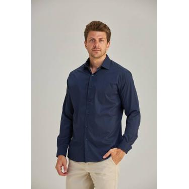 Imagem de Camisa Passa Fácil Slim Fit com Elastano Manga Longa - Original People