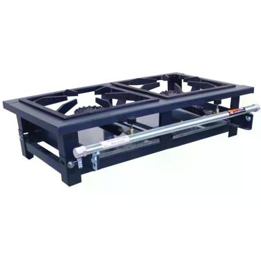 Imagem de Fogão Industrial 2 Bocas Alta Pressão P5 de Mesa MetalFour