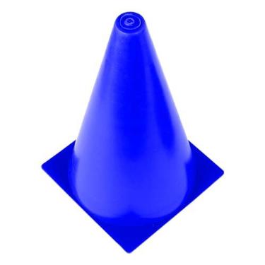 Imagem de Cone De Marcação Poker Flexível 09033-az, Cor: Azul, Tamanho: Único