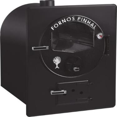Imagem de Forno embutir lux preto médio - Fornos Pinhal