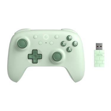 Imagem de Controle sem fio 8BitDo Ultimate 2C Bluetooth para PC e Android - Verde, joysticks Hall Effect, 81HD02
