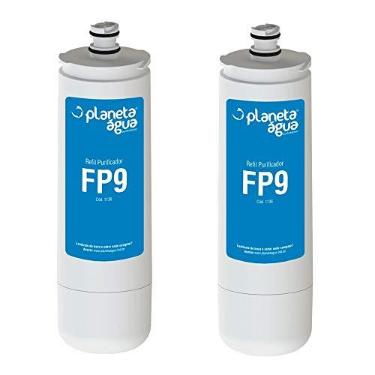 Imagem de Planeta Água Kit 2 Filtro Purificador FP9 para Docol Bica Mesa, Misturador e Torneira Cozinha