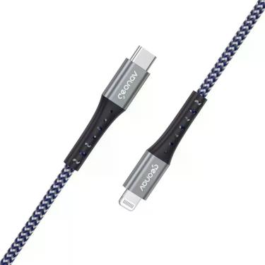 Imagem de Cabo Lightning USB-C 2m Carga Rápida LIUC02K Geonav