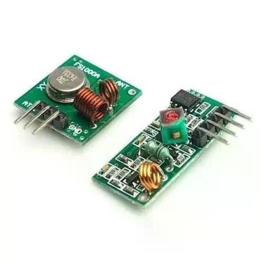 Imagem de Módulo Transmissor e Receptor RF 433MHz AM - MX-FS-03V e MX-05V - no-b