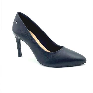 Imagem de Sapato Dakota Scarpin Couro Salto Fino Preto 5051, Preto, 36