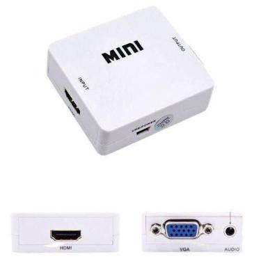Imagem de Conversor De Hdmi Para Vga Com Audio - Não Se Aplica