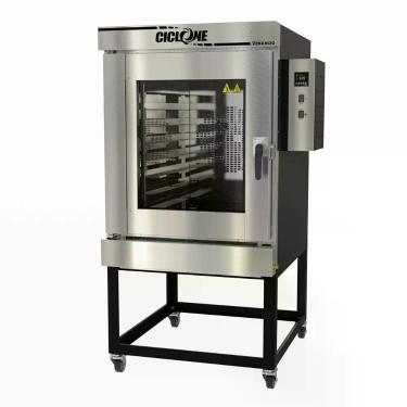 Imagem de Forno Turbo a Gás 8 Esteiras Venâncio Ftcg8 Ep Estrutura Aço Carbono Interior Inox 220V
