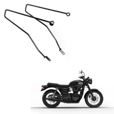 Imagem de Afastador Suporte Moto Bolsa Mala Alforje Triumph Bonneville T100 Stee