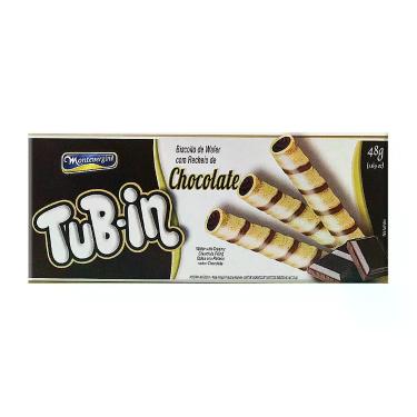 Imagem de Biscoito Tub-in Montevérgine Chocolate 48g