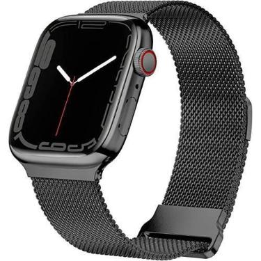 Imagem de Pulseira Milanese Compativel com iphone Watch Aço Inoxidavel 42mm, 44m