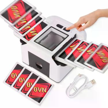 Imagem de Embaralhador automático de cartas Lxjmcwio recarregável para 2 baralho