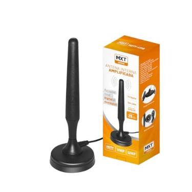 Imagem de Antena Interna Amplificada MXT MDTV-400B HDTV VHF UHF 5 metros