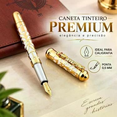 Imagem de Caneta tinteiro executiva caligrafia 0,5mm convite gn2754 - LUYKE