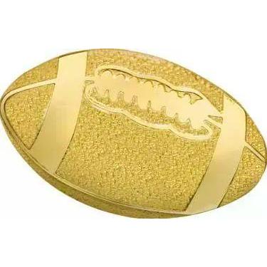 Imagem de Broche de Lapela Crown Awards 3 cm  2 cm Chenille Dourado