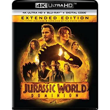 Imagem de Jurassic World Dominion - Extended Edition 4K Ultra HD + Blu-ray + Digital [4K UHD]
