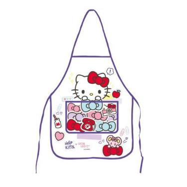 Imagem de Avental Leo e Leo Plástico Infantil Hello Kitty