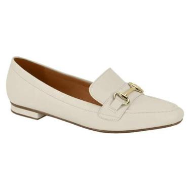 Imagem de Mocassim Vizzano Feminino Enfeite Branco Off 526 1351.106.7286.35312 37