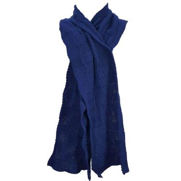 Imagem de Cachecol Masculino modelo Masc Trab - Katlen Tricot, Marinho, Único