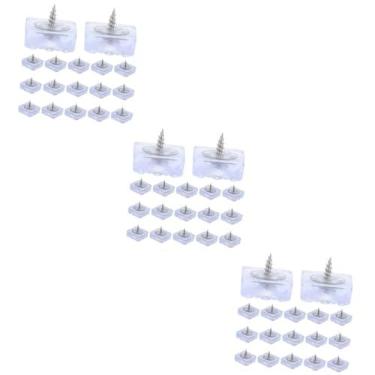 Imagem de Gadpiparty 60 Peças Rodas De Borracha À Prova De Umidade Para Cadeira De Escritório Rodízios De Mesa Pés De Borracha Rodízios Pés De Nivelamento De Mesa Aço Inoxidável D3 Pernas De