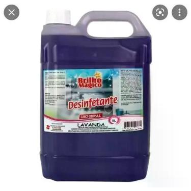 Imagem de Desinfetante Brilho Magico 5 Litros Lavanda