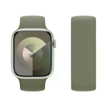 Imagem de Pulseira De Silicone Solo Loop Para Apple Watch De 44mm 45mm 46mm 49mm