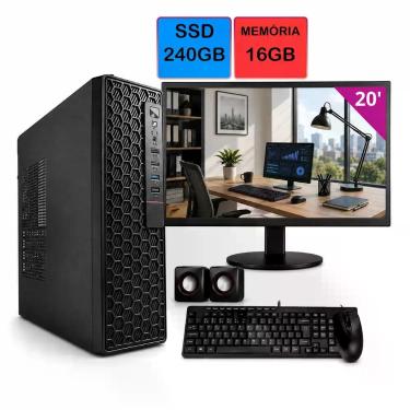Imagem de Computador Completo Intel i5 2ª Geração 16GB SSD 240GB Win11 - Wa Elet