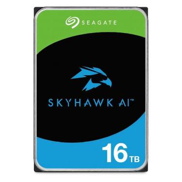 Imagem de HD 16TB SATA 3 - 7200RPM - 512MB Cache - Seagate SkyHawk AI Surveillance - ST16000VE004