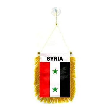 Imagem de AZ FLAG Bandeira da Síria 15 x 10 cm – Mini Bandeira da Síria 10 x 15 cm Carro Especial – Faixa