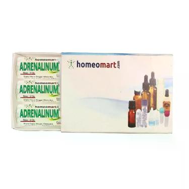 Imagem de Pellets homeomart.com Adrenalinum 30C - Pacote com 3 frascos