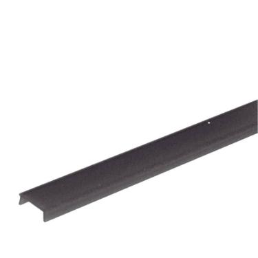 Imagem de Canaleta Perfil Acrílico Leitoso Difusor para LED 15mm - Homeney, Fumê