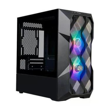 Imagem de Gabinete Cooler Master Masterbox Td300 Mesh Mini Tower, Micro ATX, Lateral Em Vidro Temperado, Cooler Fan, Preto - Td300-kgnn-s00