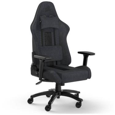 Imagem de Cadeira Gamer Corsair TC100 Relaxed Fabric, Até 120Kg, Com Almofadas, 